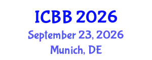 International Conference on Biotechnology and Bioengineering (ICBB) September 23, 2026 - Munich, Germany