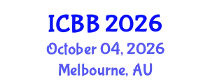 International Conference on Biotechnology and Bioengineering (ICBB) October 04, 2026 - Melbourne, Australia