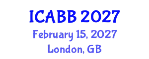 International Conference on Applied Biomaterials and Biomechanics (ICABB) February 15, 2027 - London, United Kingdom