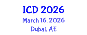 International Conference on Dentistry (ICD) March 16, 2026 - Dubai, United Arab Emirates