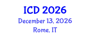 International Conference on Dentistry (ICD) December 13, 2026 - Rome, Italy