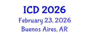 International Conference on Dentistry (ICD) February 23, 2026 - Buenos Aires, Argentina