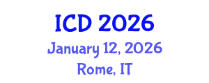 International Conference on Dentistry (ICD) January 12, 2026 - Rome, Italy