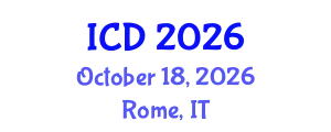 International Conference on Dentistry (ICD) October 18, 2026 - Rome, Italy