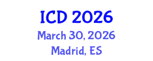 International Conference on Dentistry (ICD) March 30, 2026 - Madrid, Spain