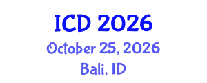 International Conference on Dentistry (ICD) October 25, 2026 - Bali, Indonesia