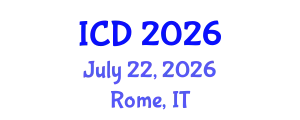 International Conference on Dentistry (ICD) July 22, 2026 - Rome, Italy