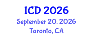 International Conference on Dentistry (ICD) September 20, 2026 - Toronto, Canada