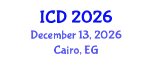 International Conference on Dentistry (ICD) December 13, 2026 - Cairo, Egypt