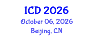 International Conference on Dentistry (ICD) October 06, 2026 - Beijing, China