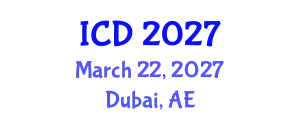 International Conference on Dentistry (ICD) March 22, 2027 - Dubai, United Arab Emirates