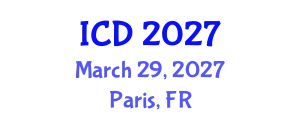 International Conference on Dentistry (ICD) March 29, 2027 - Paris, France