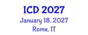 International Conference on Dentistry (ICD) January 18, 2027 - Rome, Italy