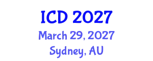 International Conference on Dentistry (ICD) March 29, 2027 - Sydney, Australia