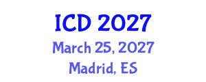 International Conference on Dentistry (ICD) March 25, 2027 - Madrid, Spain