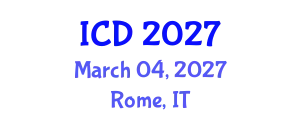 International Conference on Dentistry (ICD) March 04, 2027 - Rome, Italy