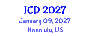 International Conference on Dentistry (ICD) January 09, 2027 - Honolulu, United States