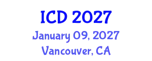International Conference on Dentistry (ICD) January 09, 2027 - Vancouver, Canada