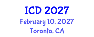 International Conference on Dentistry (ICD) February 10, 2027 - Toronto, Canada