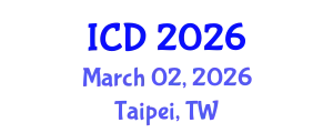 International Conference on Dentistry (ICD) March 02, 2026 - Taipei, Taiwan