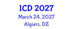 International Conference on Dentistry (ICD) March 24, 2027 - Algiers, Algeria
