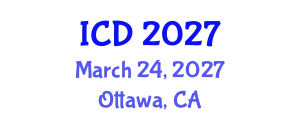 International Conference on Dentistry (ICD) March 24, 2027 - Ottawa, Canada