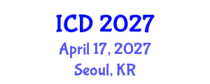 International Conference on Dentistry (ICD) April 17, 2027 - Seoul, Republic of Korea