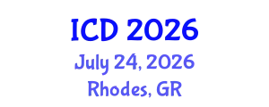 International Conference on Dentistry (ICD) July 24, 2026 - Rhodes, Greece