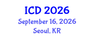 International Conference on Dentistry (ICD) September 16, 2026 - Seoul, Republic of Korea
