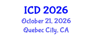 International Conference on Dentistry (ICD) October 21, 2026 - Quebec City, Canada