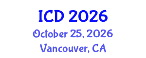 International Conference on Dentistry (ICD) October 25, 2026 - Vancouver, Canada