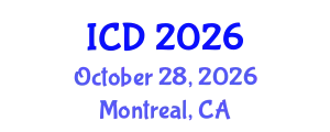 International Conference on Dentistry (ICD) October 28, 2026 - Montreal, Canada