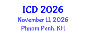 International Conference on Dentistry (ICD) November 11, 2026 - Phnom Penh, Cambodia