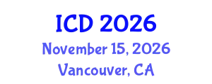 International Conference on Dentistry (ICD) November 15, 2026 - Vancouver, Canada