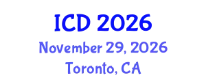 International Conference on Dentistry (ICD) November 29, 2026 - Toronto, Canada