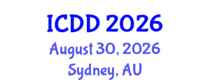 International Conference on Disability and Diversity (ICDD) August 30, 2026 - Sydney, Australia