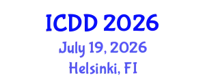 International Conference on Disability and Diversity (ICDD) July 19, 2026 - Helsinki, Finland