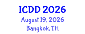 International Conference on Disability and Diversity (ICDD) August 19, 2026 - Bangkok, Thailand