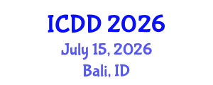 International Conference on Disability and Diversity (ICDD) July 15, 2026 - Bali, Indonesia