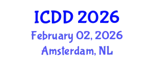 International Conference on Disability and Diversity (ICDD) February 02, 2026 - Amsterdam, Netherlands