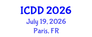 International Conference on Disability and Diversity (ICDD) July 19, 2026 - Paris, France