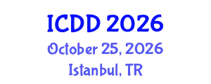 International Conference on Disability and Diversity (ICDD) October 25, 2026 - Istanbul, Turkey