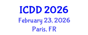 International Conference on Disability and Diversity (ICDD) February 23, 2026 - Paris, France
