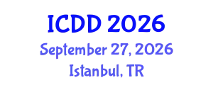 International Conference on Disability and Diversity (ICDD) September 27, 2026 - Istanbul, Turkey