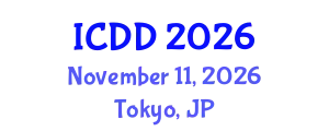 International Conference on Disability and Diversity (ICDD) November 11, 2026 - Tokyo, Japan