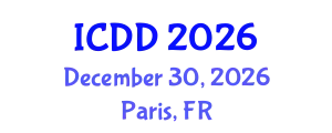 International Conference on Disability and Diversity (ICDD) December 30, 2026 - Paris, France