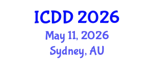 International Conference on Disability and Diversity (ICDD) May 11, 2026 - Sydney, Australia