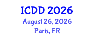 International Conference on Disability and Diversity (ICDD) August 26, 2026 - Paris, France