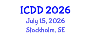 International Conference on Disability and Diversity (ICDD) July 15, 2026 - Stockholm, Sweden