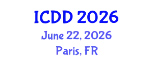 International Conference on Disability and Diversity (ICDD) June 22, 2026 - Paris, France